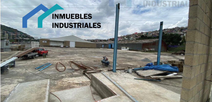 BODEGAS EN ECATEPEC EN PARQUE INDUSTRIAL 3,575m2 CERRO GORDO