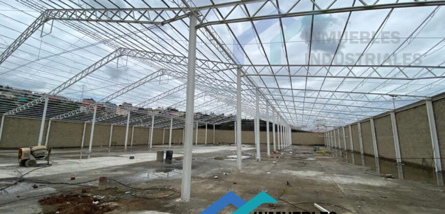 BODEGAS EN ECATEPEC EN PARQUE INDUSTRIAL 3,575m2 CERRO GORDO