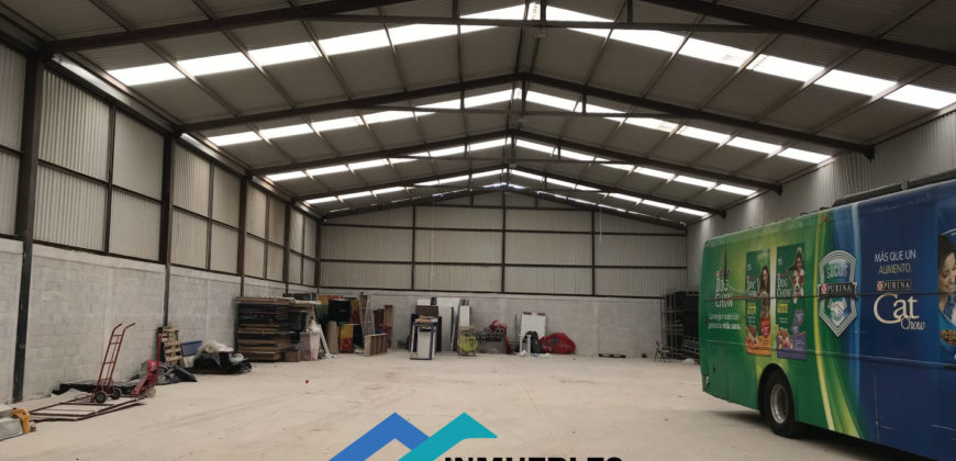 BODEGA EN TECÁMAC EN RENTA 800m²