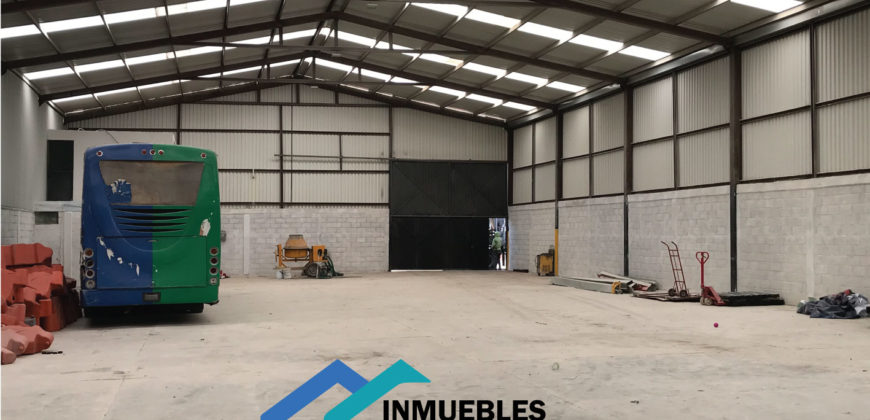 BODEGA EN TECÁMAC EN RENTA 800m²