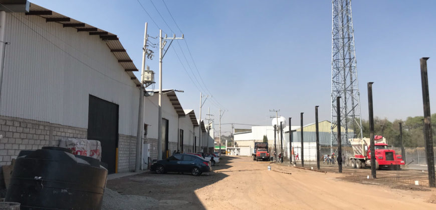 BODEGA EN TECÁMAC EN RENTA 800m²
