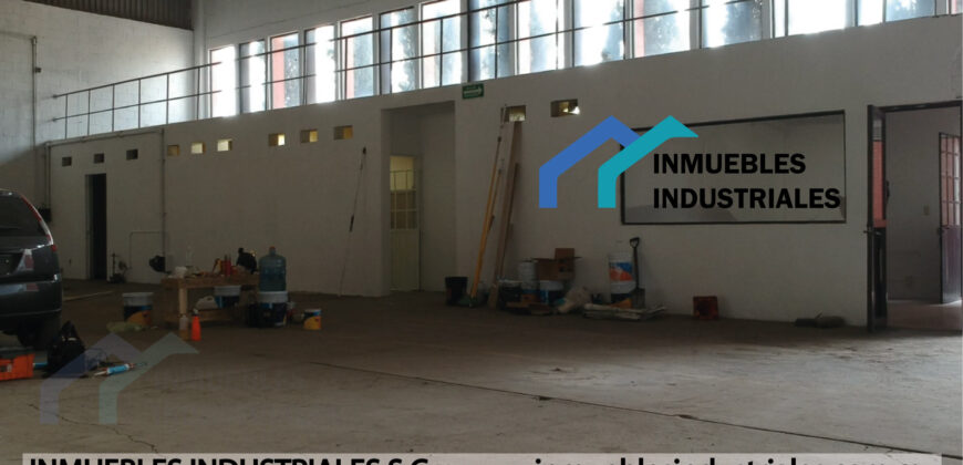 BODEGA EN XHALA CUAUTITLAN IZCALLI EN RENTA 1,250m²