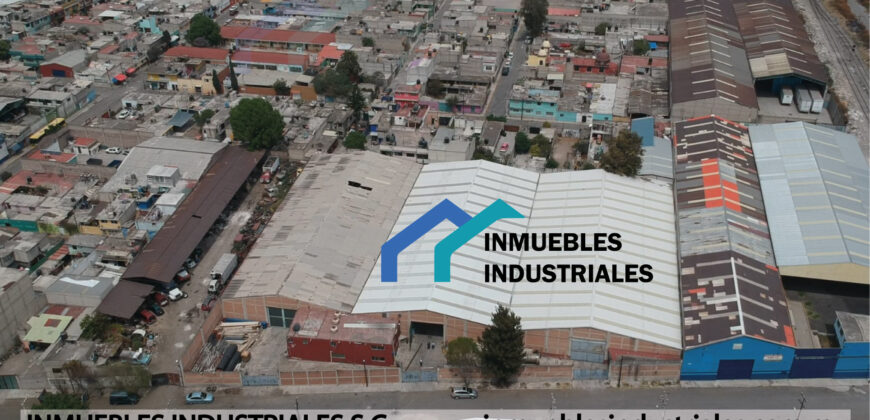 BODEGA EN ECATEPEC XALOSTOC EN RENTA 4,590m²