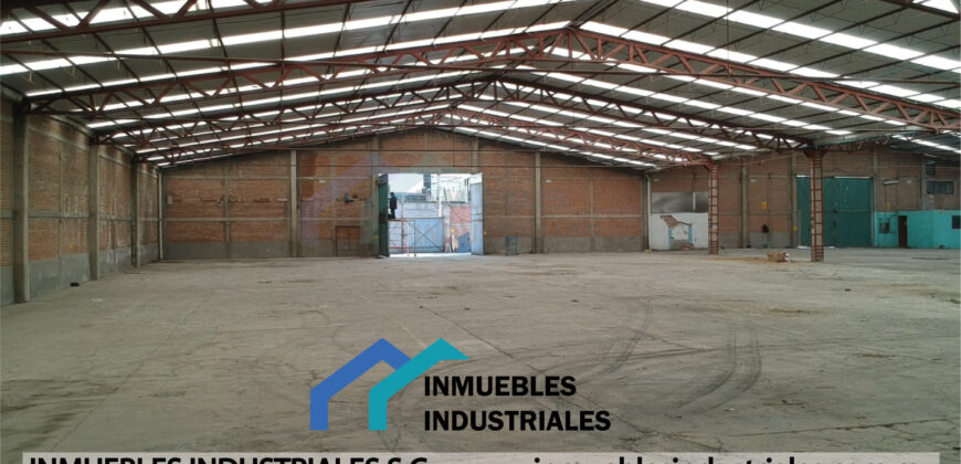 BODEGA EN ECATEPEC XALOSTOC EN RENTA 1,970m² CON SUBESTACION ELECTRICA 300 KVA´S