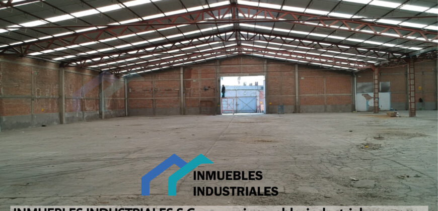 BODEGA EN ECATEPEC XALOSTOC EN RENTA 1,970m² CON SUBESTACION ELECTRICA 300 KVA´S