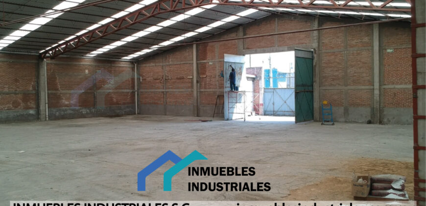 BODEGA EN ECATEPEC XALOSTOC EN RENTA 1,970m² CON SUBESTACION ELECTRICA 300 KVA´S