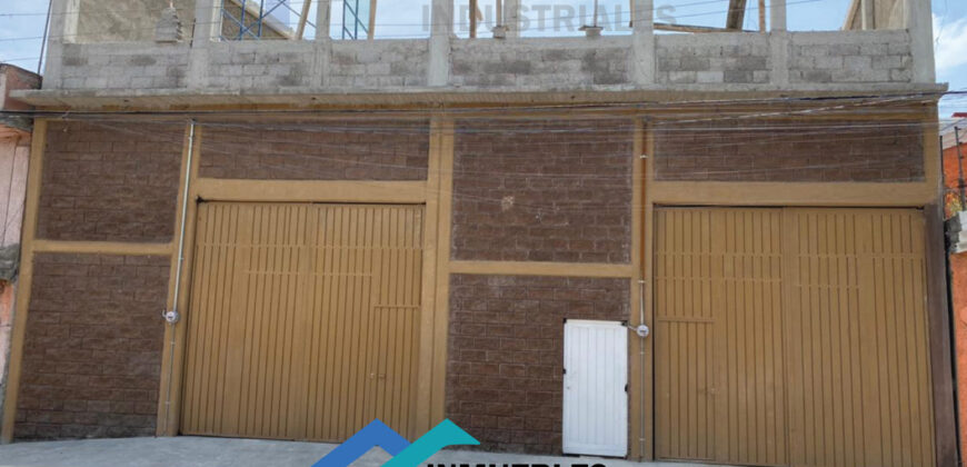 BODEGA EN RENTA 120m² SAN FRANCISCO XALOSTOC ECATEPEC