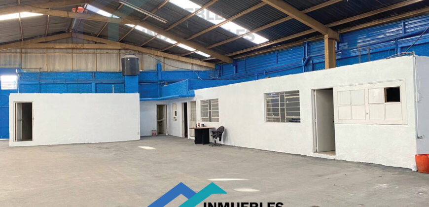 BODEGA EN RENTA TEZOYUCA LECHERIA TEXCOCO 1,600m²