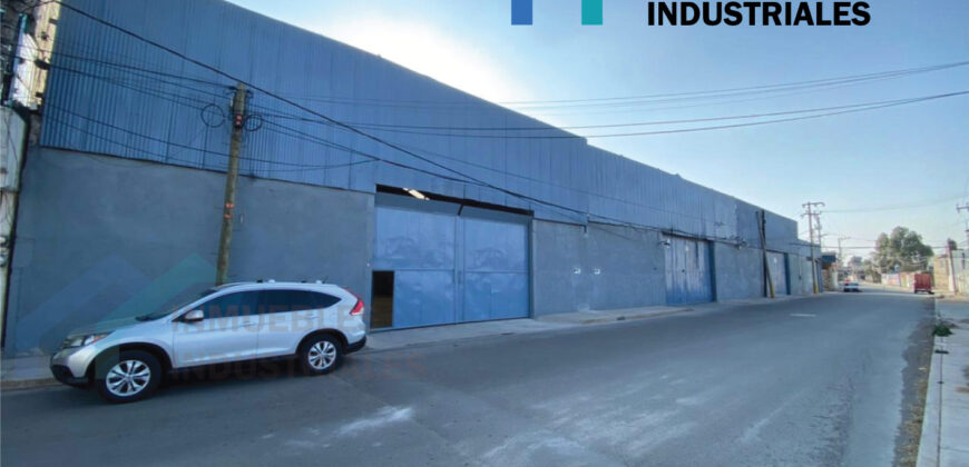 BODEGA EN RENTA TEZOYUCA LECHERIA TEXCOCO 2,000m²