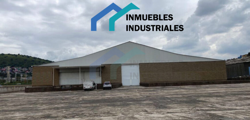 BODEGAS EN ECATEPEC EN PARQUE INDUSTRIAL 4,200m² CERRO GORDO