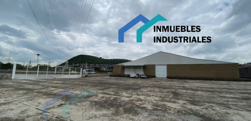 BODEGAS EN ECATEPEC EN PARQUE INDUSTRIAL 4,200m² CERRO GORDO