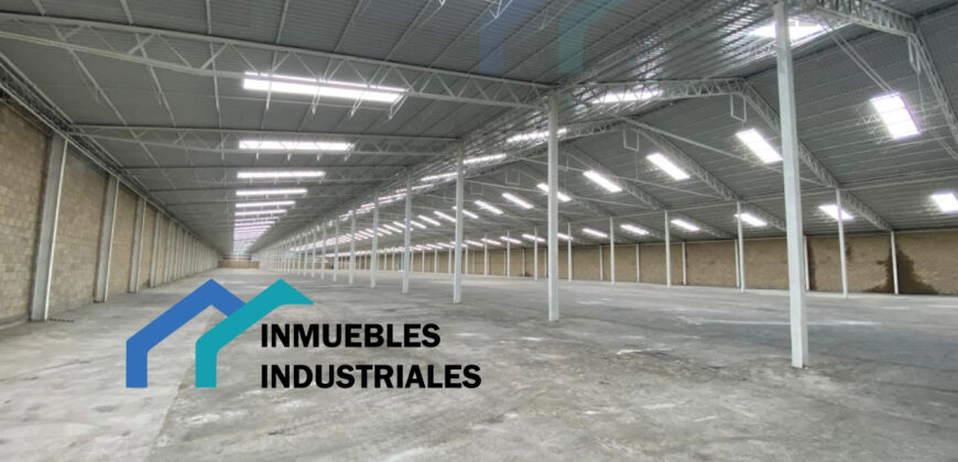 BODEGAS EN ECATEPEC EN PARQUE INDUSTRIAL 8,180m2 CERRO GORDO