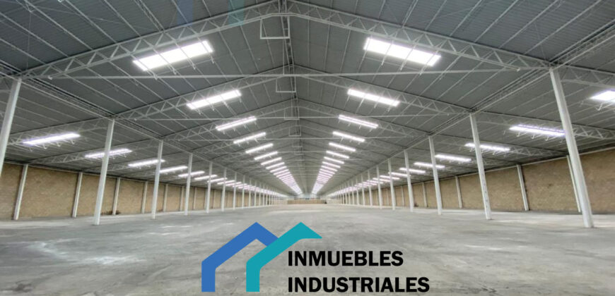 BODEGAS EN ECATEPEC EN PARQUE INDUSTRIAL 8,180m2 CERRO GORDO