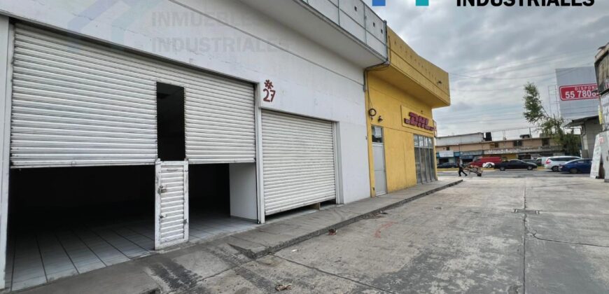 BODEGA EN VIA MORELOS EN RENTA 100m²