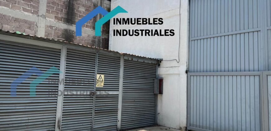BODEGA EN RENTA 1,358m² CON SUBESTACION ELECTRICA INDUSTRIAL CUAMANTLA CUATITLAN IZCALLI