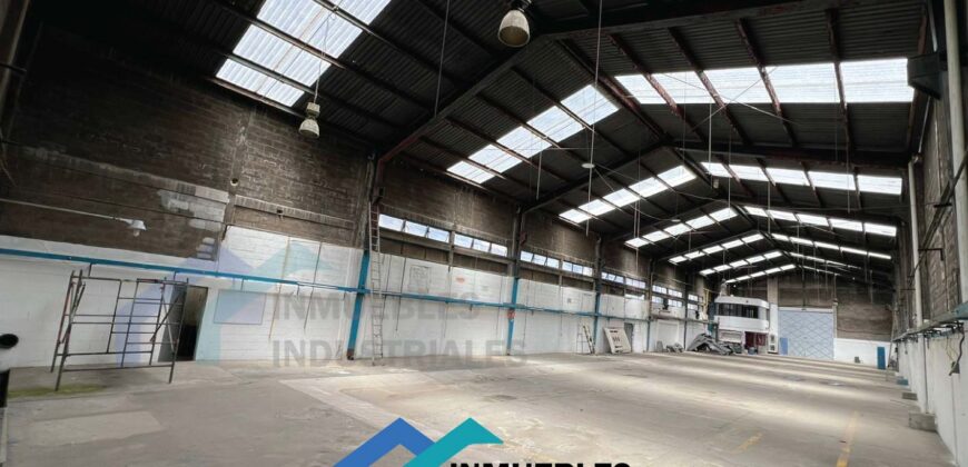 BODEGA EN RENTA 1,358m² CON SUBESTACION ELECTRICA INDUSTRIAL CUAMANTLA CUATITLAN IZCALLI