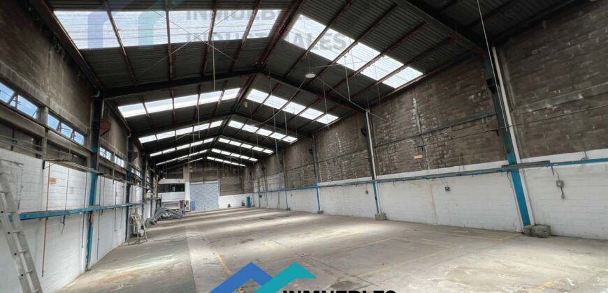 BODEGA EN RENTA 1,358m² CON SUBESTACION ELECTRICA INDUSTRIAL CUAMANTLA CUATITLAN IZCALLI