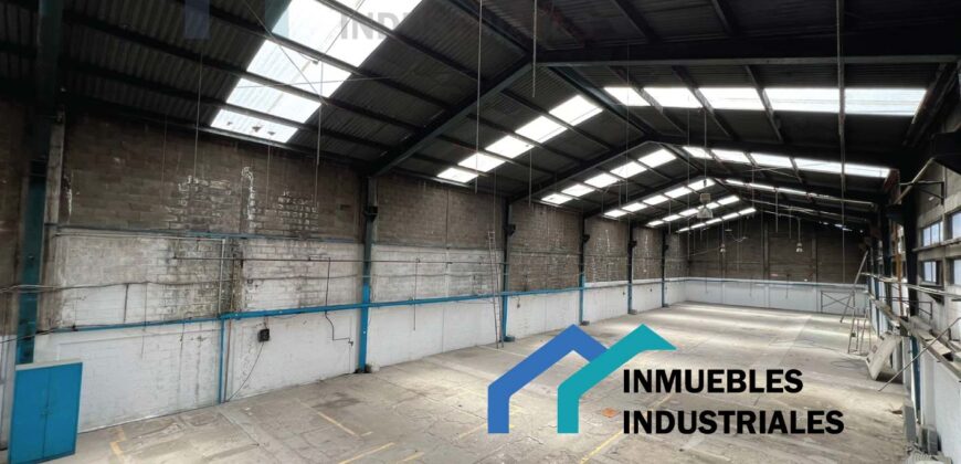 BODEGA EN RENTA 1,358m² CON SUBESTACION ELECTRICA INDUSTRIAL CUAMANTLA CUATITLAN IZCALLI
