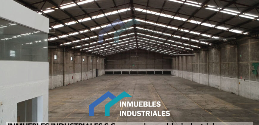 BODEGA EN RENTA 2,500m2 CUAUTITLAN IZCALLI XHALA