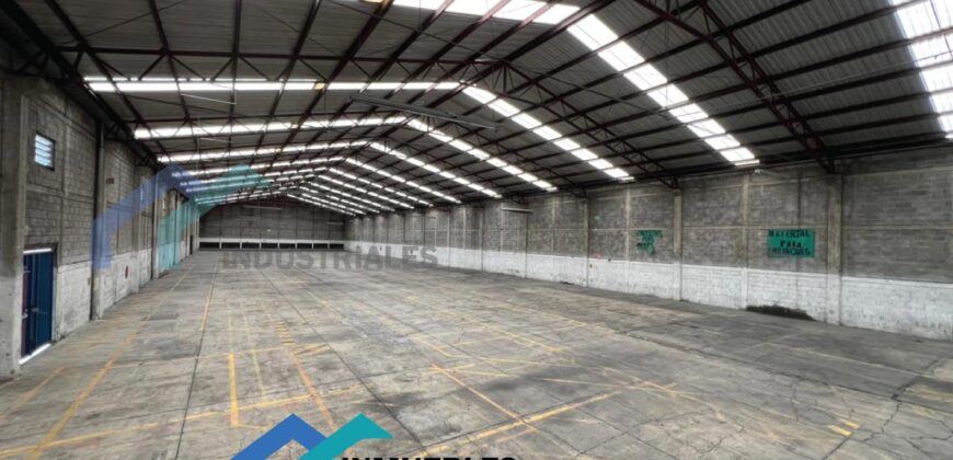 BODEGA EN RENTA 2,500m2 CUAUTITLAN IZCALLI XHALA