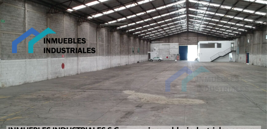 BODEGA EN RENTA 2,500m2 CUAUTITLAN IZCALLI XHALA
