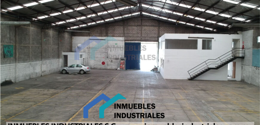 BODEGA EN RENTA 2,500m2 CUAUTITLAN IZCALLI XHALA