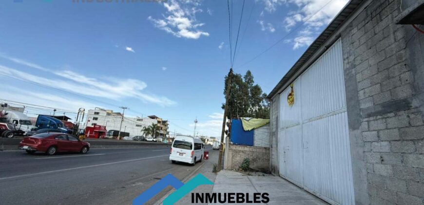 BODEGA EN RENTA 220m² SOBRE LECHERIA – TEXCOCO