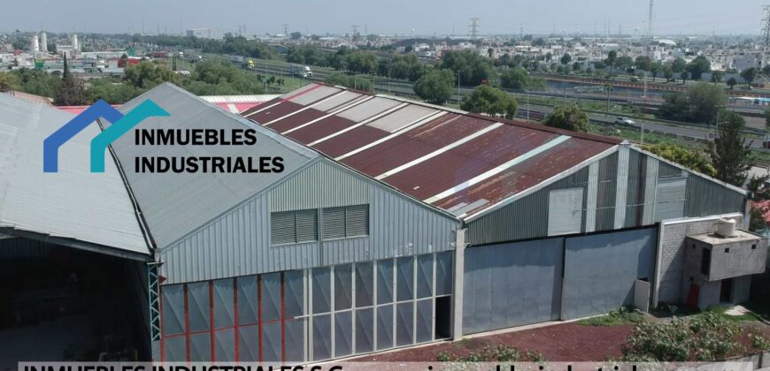 BODEGA EN RENTA 3,540m² EN CONDOMNIO ECATEPEC RECURSOS HIDRAULICOS