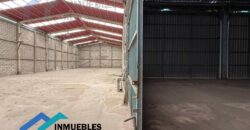 BODEGA EN RENTA 3,540m² EN CONDOMNIO ECATEPEC RECURSOS HIDRAULICOS