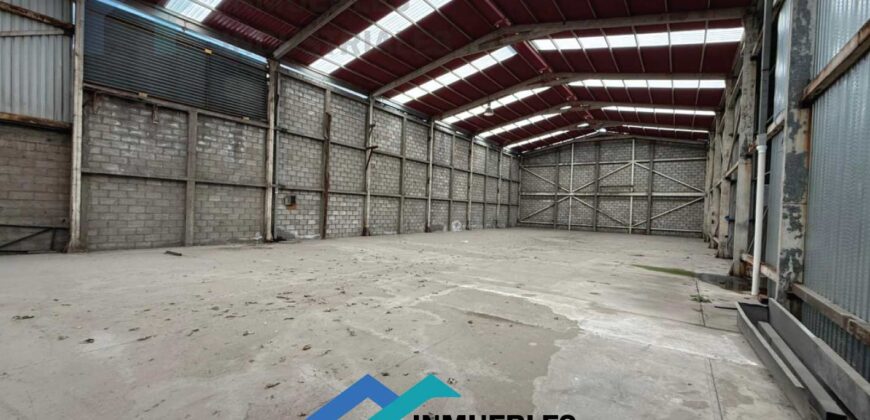 BODEGA EN RENTA 3,540m² EN CONDOMNIO ECATEPEC RECURSOS HIDRAULICOS