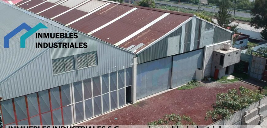 BODEGA EN RENTA 3,540m² EN CONDOMNIO ECATEPEC RECURSOS HIDRAULICOS