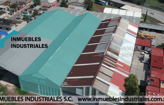 BODEGA EN RENTA 3,540m² EN CONDOMNIO ECATEPEC RECURSOS HIDRAULICOS