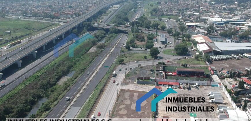 BODEGA EN RENTA 3,540m² EN CONDOMNIO ECATEPEC RECURSOS HIDRAULICOS